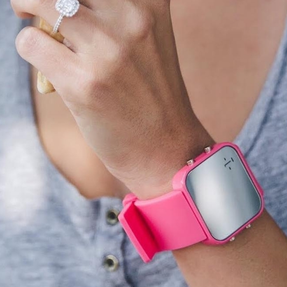 1FACE Pink Mirror Watch